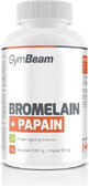 GYMBEAM Bromelina Papaina 1&#215;90 cps, integratore alimentare