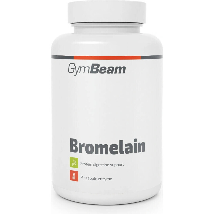 GYMBEAM Bromelina Papaina 1×90 cps, integratore alimentare