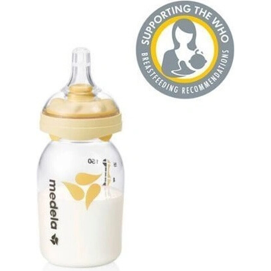 Medela Calma™ fles voor baby's die borstvoeding krijgen 250 ml 1×1 fles