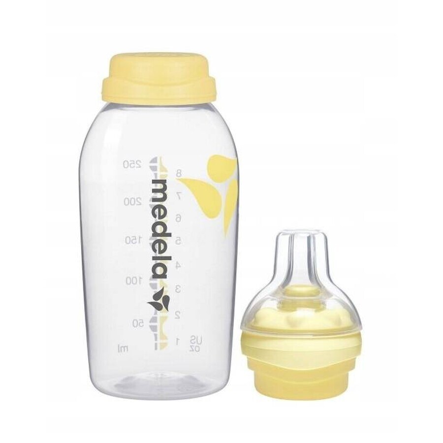 Medela Calma™ fles voor baby's die borstvoeding krijgen 250 ml 1×1 fles