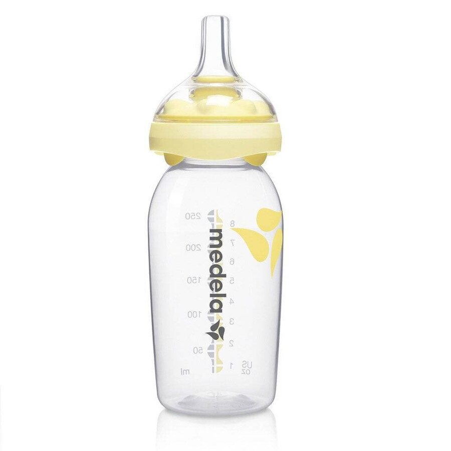 Medela Calma™ fles voor baby's die borstvoeding krijgen 250 ml 1×1 fles