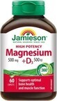 JAMIESON HORČ&#205;K 500 mg CON VITAMINA D3 500 UI 1&#215;60 tbl, integratore alimentare