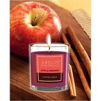 Areon Candle Apple & Cinnamon 120g 1×1 pc, candle