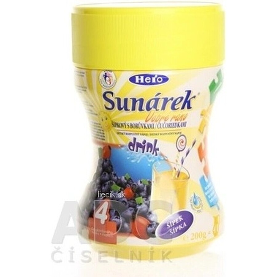 Sunar Soluble drink Rosehip with blueberries 1×200 g