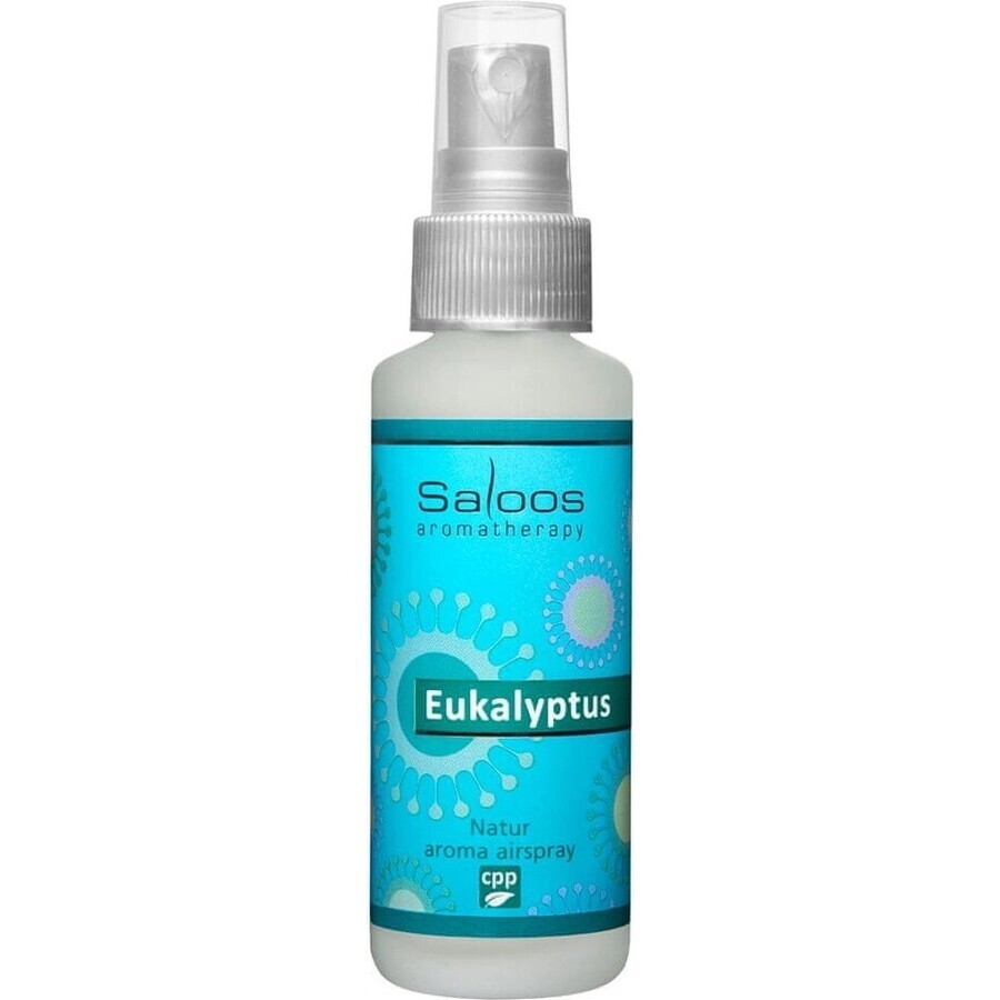 SALOOS Deodorante per ambienti Eucalipto 1×50 ml aroma Eucalipto Spray per l'aria