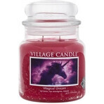 Village Candle Candela profumata in vetro - Magical Unicorn, media 1×1 pz, candela profumata