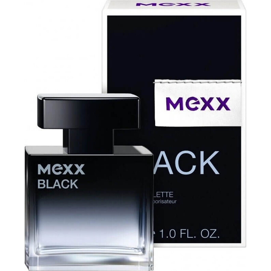 Mexx Black Man Edt 30ml 1×30 ml, Eau de toilette