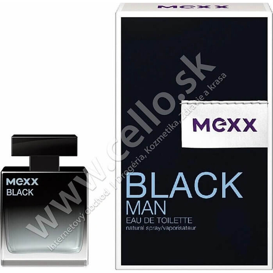 Mexx Black Man Edt 30ml 1×30 ml, Eau de toilette