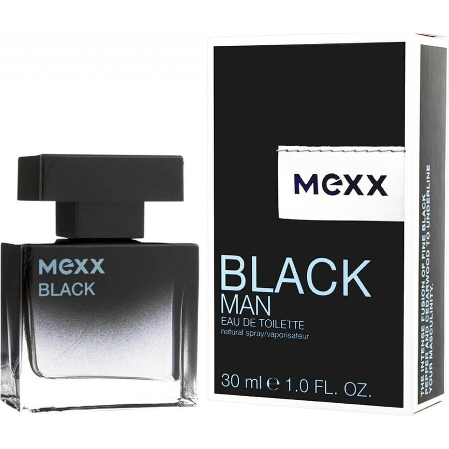 Mexx Black Man Edt 30ml 1×30 ml, Eau de toilette