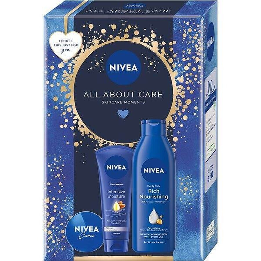 NIVEA BOX LATTE CORPO 1×1 pz, confezione regalo