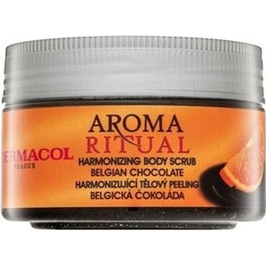 Dermacol Aroma Ritual Belgisches Schokoladenpeeling 1×200 g, Körperpeeling