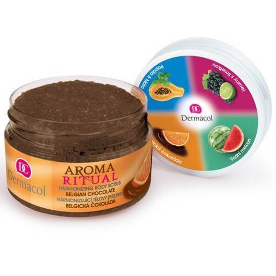 Dermacol Aroma Ritual Belgisches Schokoladenpeeling 1×200 g, Körperpeeling