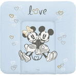 CEBA Disney Minnie & Mickey Blu 1×1 pz Tappetino di ricambio morbido per cassettiera (75x72)