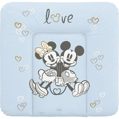 CEBA Disney Minnie & Mickey Blu 1×1 pz Tappetino di ricambio morbido per cassettiera (75x72)