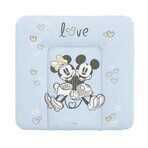 CEBA Disney Minnie & Mickey Blu 1×1 pz Tappetino di ricambio morbido per cassettiera (75x72)