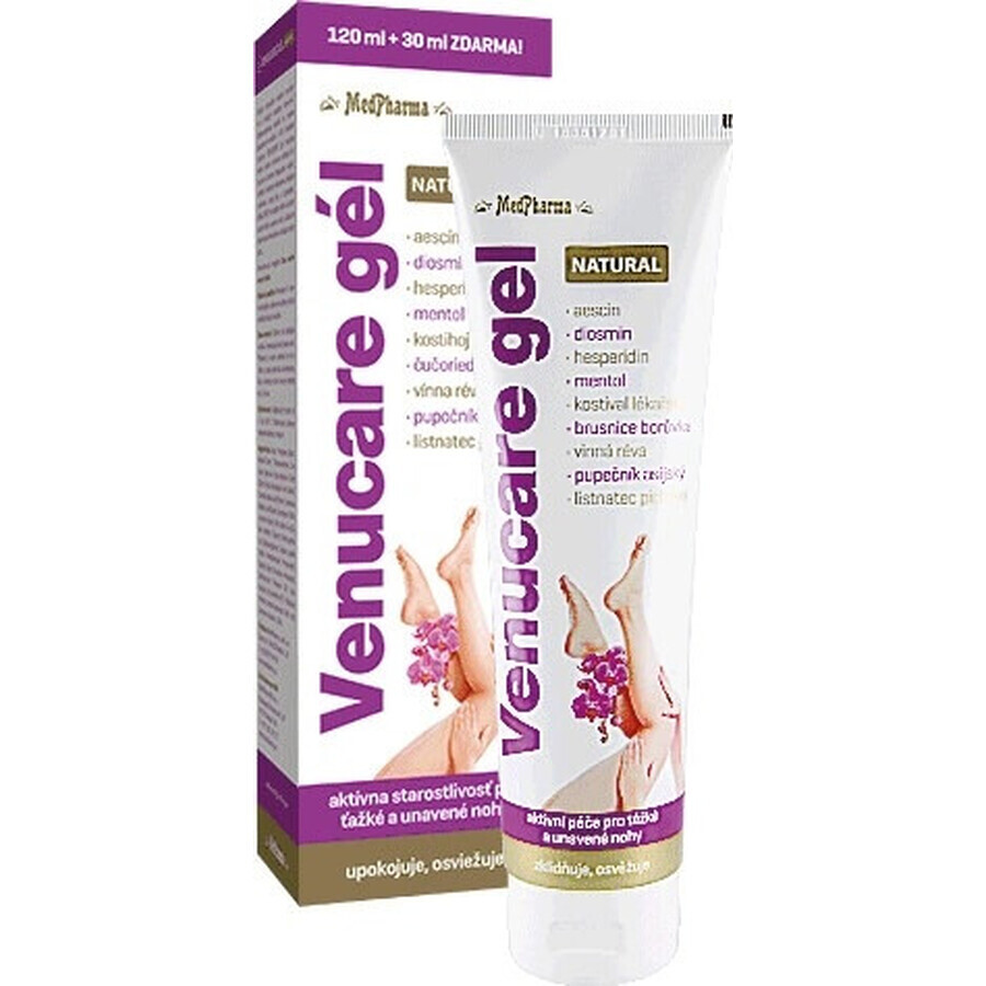 MedPharma VENUCARE GEL NATURAL 1×150 ml, gel 120 ml+30 ml in omaggio