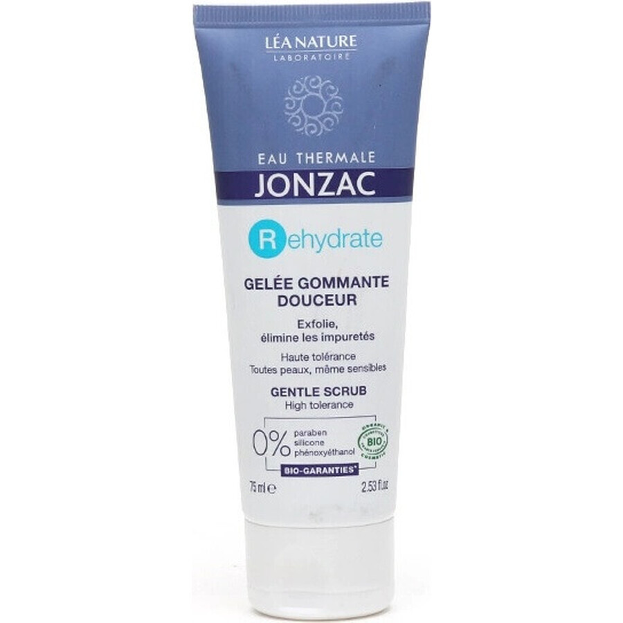 JONZAC Rehydrate GENTLE PEELING GEL ORGANIC Rehydrierendes Bio-Gesichts-GEL 1×75 ml