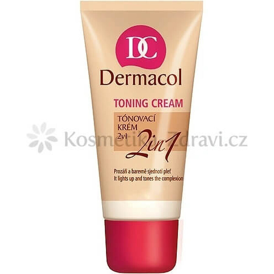 DERMACOL 2in1 kleurcrème BRONZE 1×30 ml, 2in1 kleurcrème