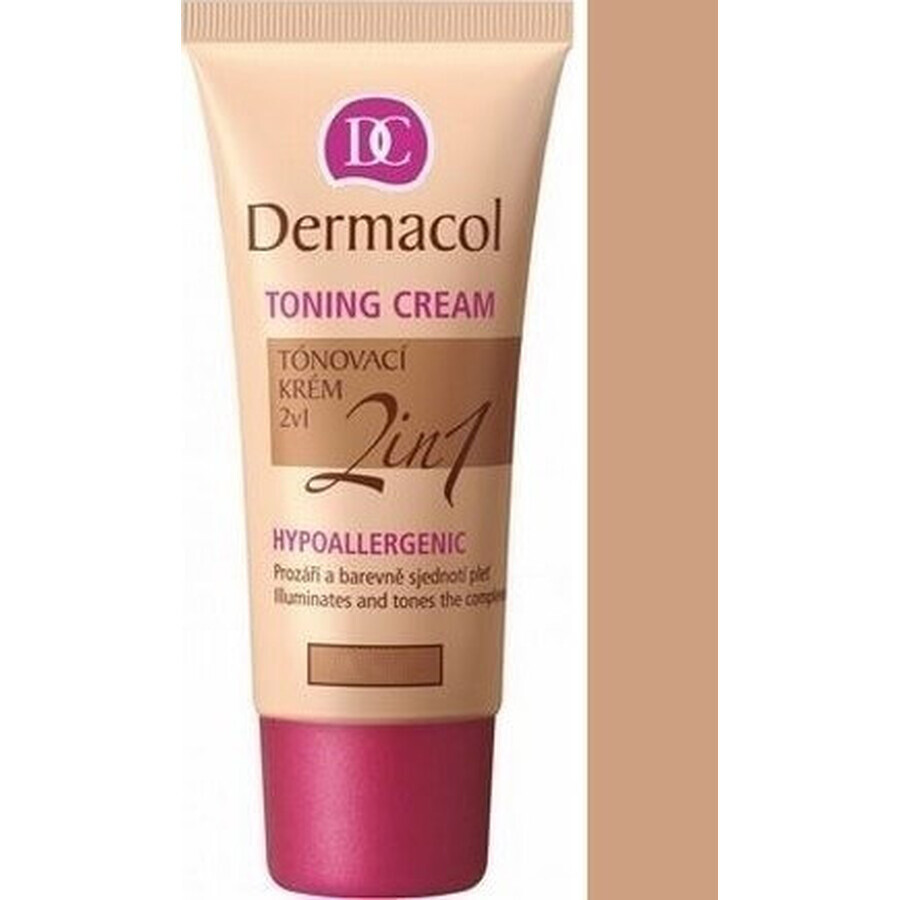 DERMACOL 2in1 kleurcrème BRONZE 1×30 ml, 2in1 kleurcrème