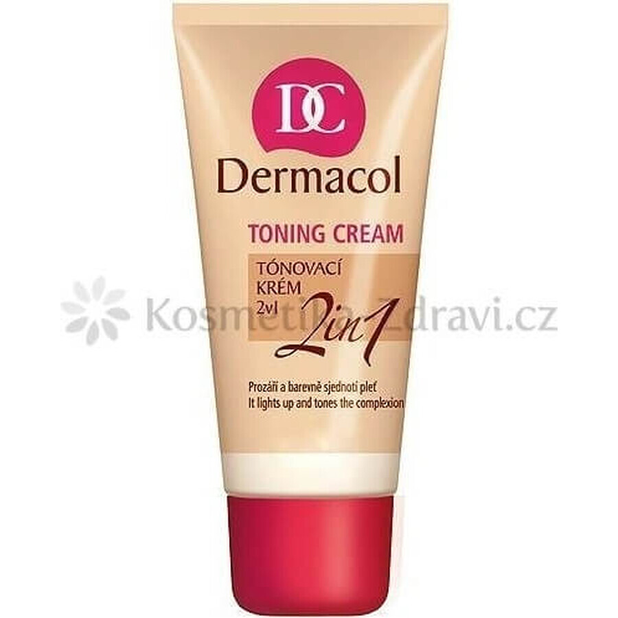 DERMACOL 2in1 kleurcrème BRONZE 1×30 ml, 2in1 kleurcrème