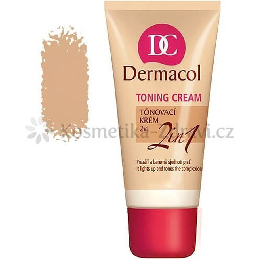 DERMACOL 2in1 kleurcrème BRONZE 1×30 ml, 2in1 kleurcrème