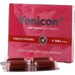 Cobeco compresse afrodisiache Venicon Women 1×4 tbl, per donne