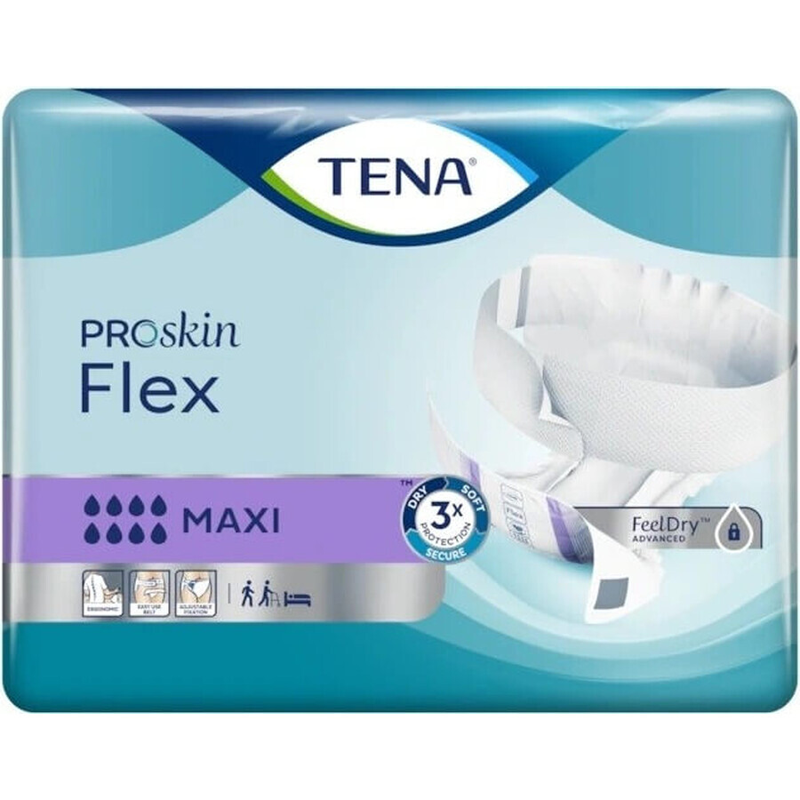 TENA Flex Maxi M 1×22 buc, chiloți pentru incontinență cu talie cu eliberare rapidă