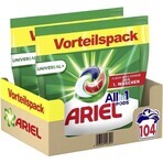 Ariel Gel compresse 104 pz Universal+ 1×104 pz, capsule in gel