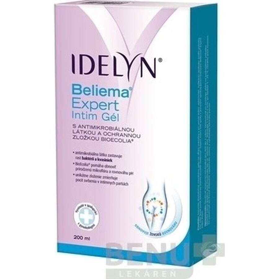 IDELYN Beliema Expert Gel Intimo 1×200 ml, gel intimo per donne