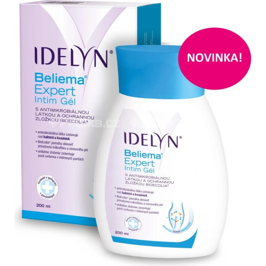 IDELYN Beliema Expert Gel Intimo 1×200 ml, gel intimo per donne