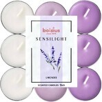 BOLSIUS Sensilight LAVENDER Teelichter Sensilight LAVENDER 1×9 Stück, dreifarbig