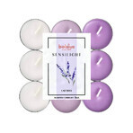 BOLSIUS Sensilight LAVENDER Teelichter Sensilight LAVENDER 1×9 Stück, dreifarbig