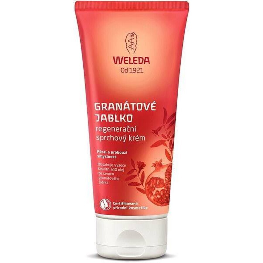 WELEDA Shower Emulsion Pomegranate 1×200 ml, shower emulsion