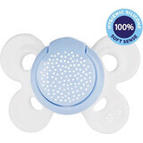 CHICCO Physio Comfort Silicone Soother Boy - Dots 1 pz, 6-16 m 1×1 pz, Boy - Dots, 6-16 m