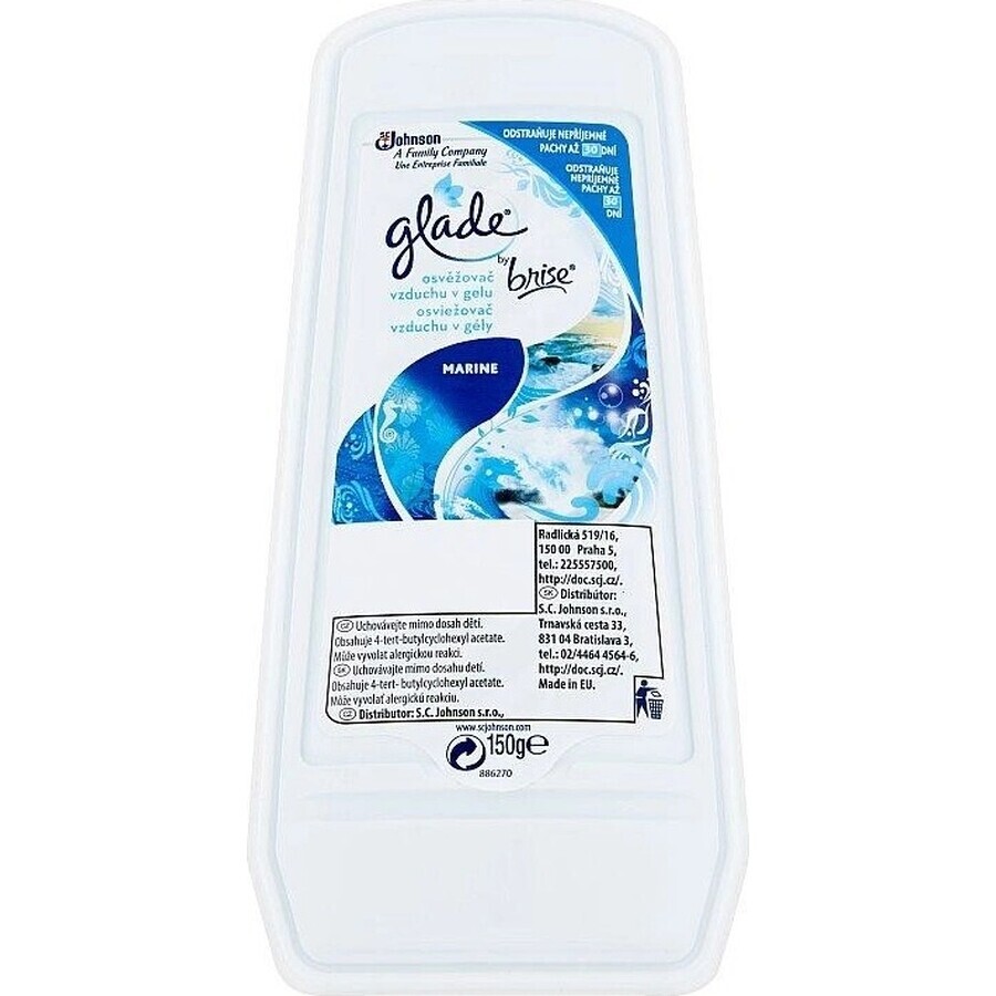 Glade Marine Gel duopack 2×150 g, rafraîchisseur d'air