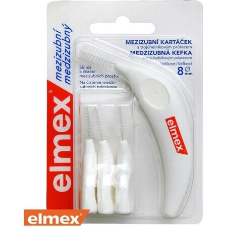 ELMEX INTERDENTAL NO.8 WHITE 1x4 pz, scovolini interdentali