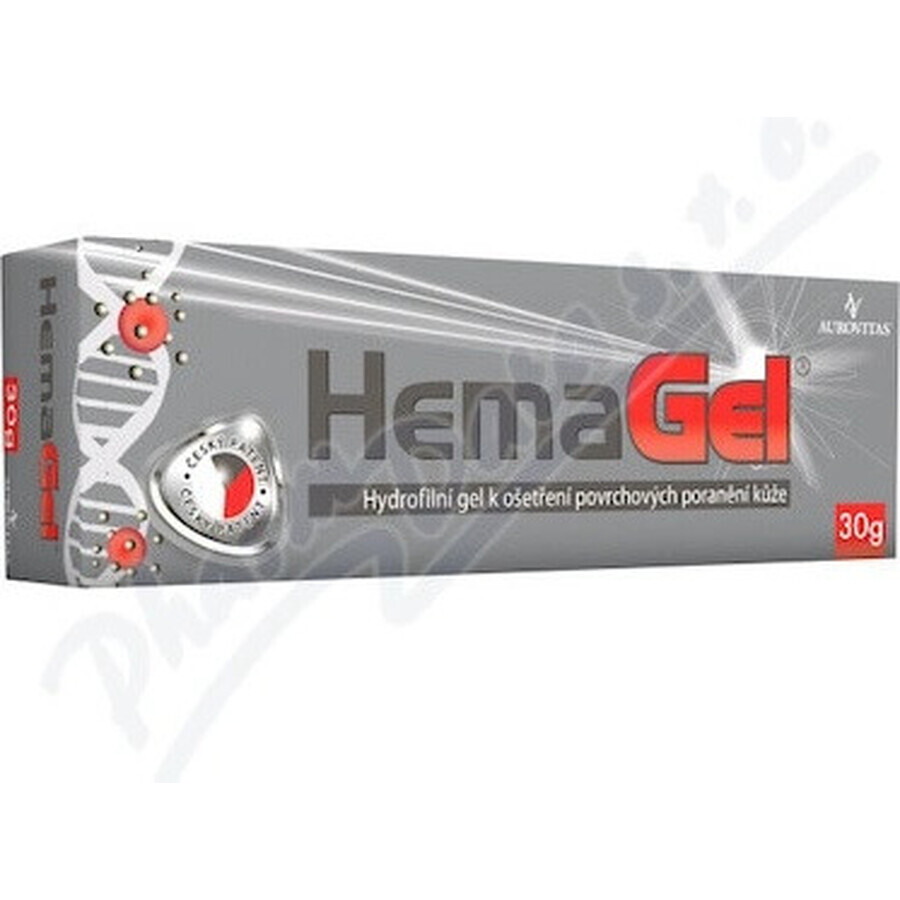 HemaGel 30G 1×30 g, gel idrofilo