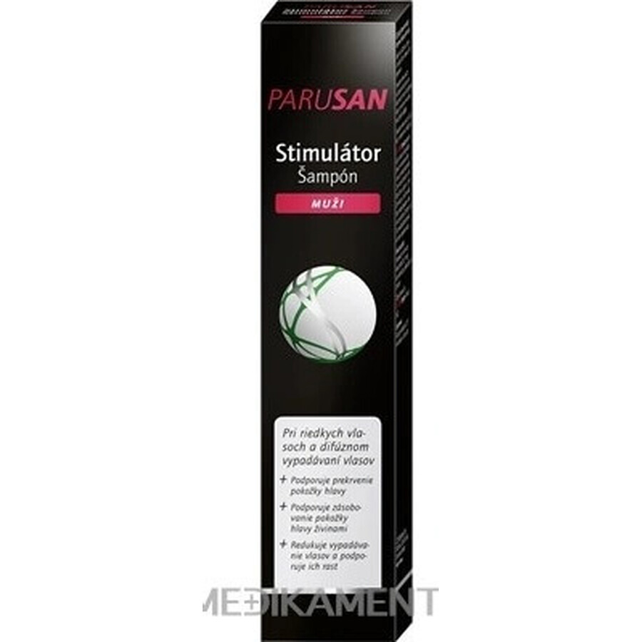 PARUSAN Shampoo stimolante 1×200 ml, per capelli rari