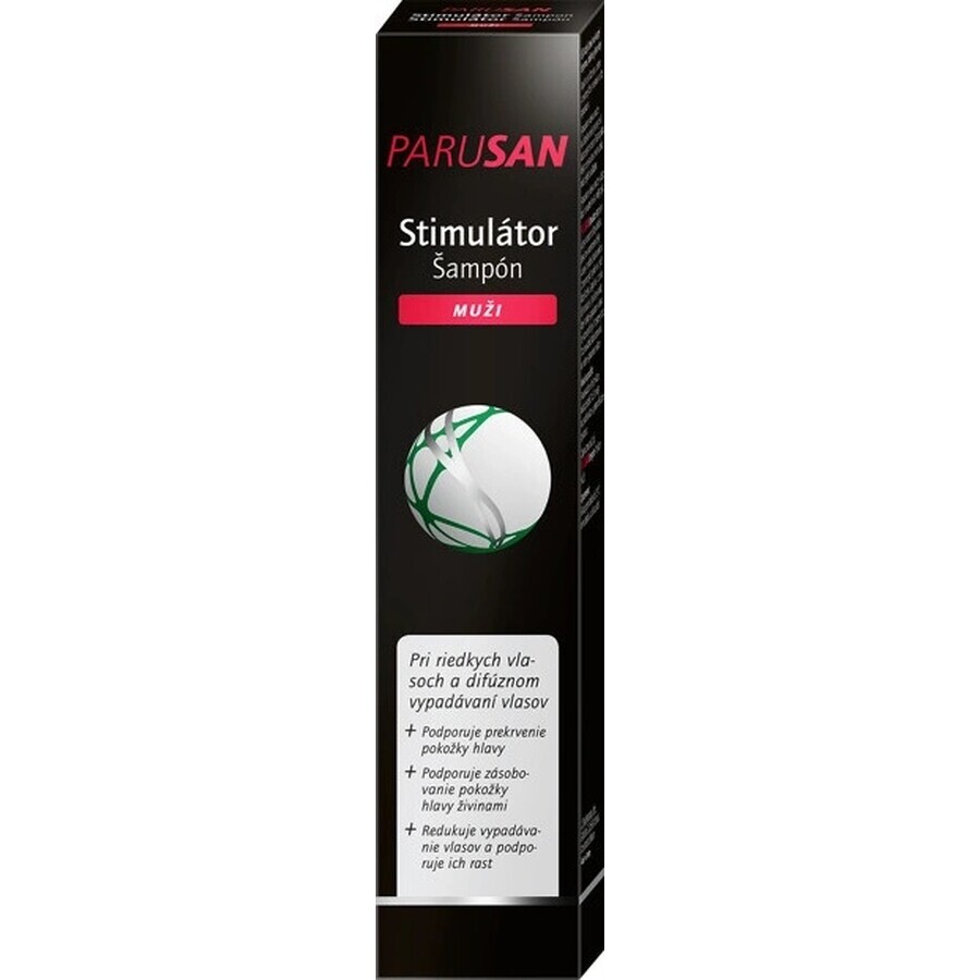 PARUSAN Shampoo stimolante 1×200 ml, per capelli rari