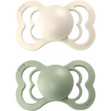 BIBS Supreme Silicone Ivory/Silicone Soaker 1×2 - misura 1