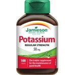 JAMIESON POTASIUM 50 mg 1×100 tbl, potasiu