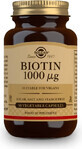 Solgar Biotin 1000 μg Per capelli e pelle 50 capsule 1&#215;50 cps, integratore alimentare