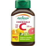 JAMIESON VITAMIN C 500 mg citrus fruit 1×120 tbl, VITAMIN C, citrus fruit