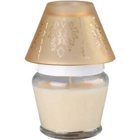 Emocio Glazen lamp 85×123 mm Geurkaars Sweet Vanilla 1×1 st, geurkaars