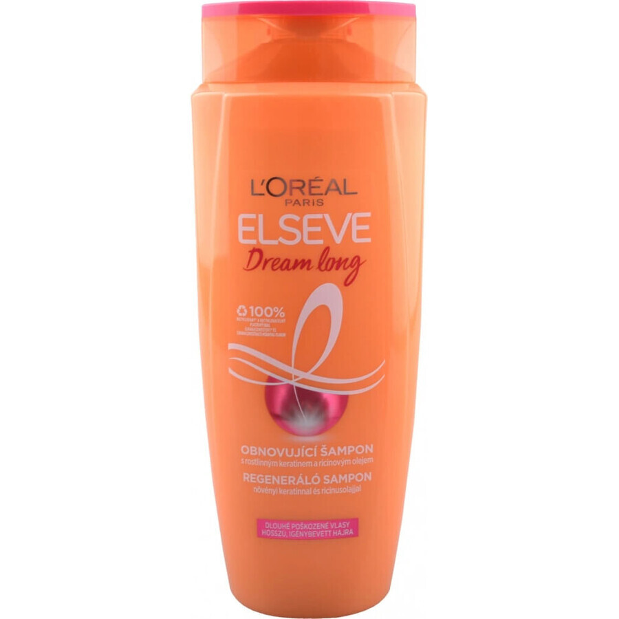 L'Oréal Paris Elseve Elseve Dream Long Renewing Shampoo 1×700 ml, soutien à la croissance des cheveux