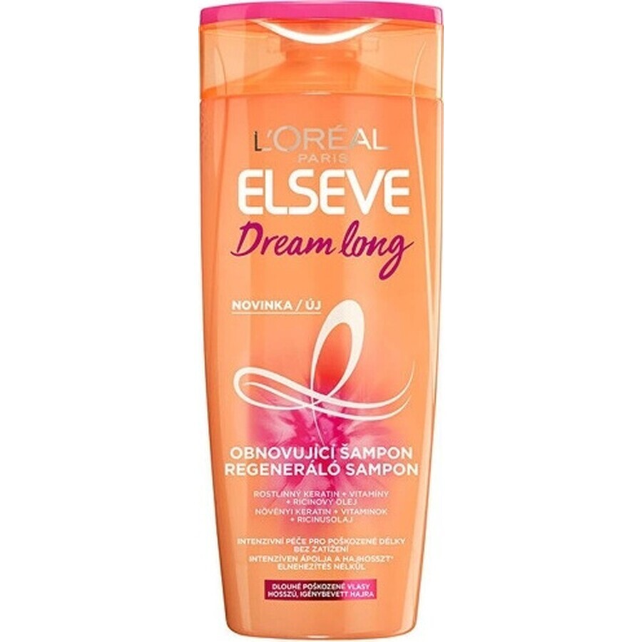 L'Oréal Paris Elseve Elseve Dream Long Renewing Shampoo 1×700 ml, soutien à la croissance des cheveux