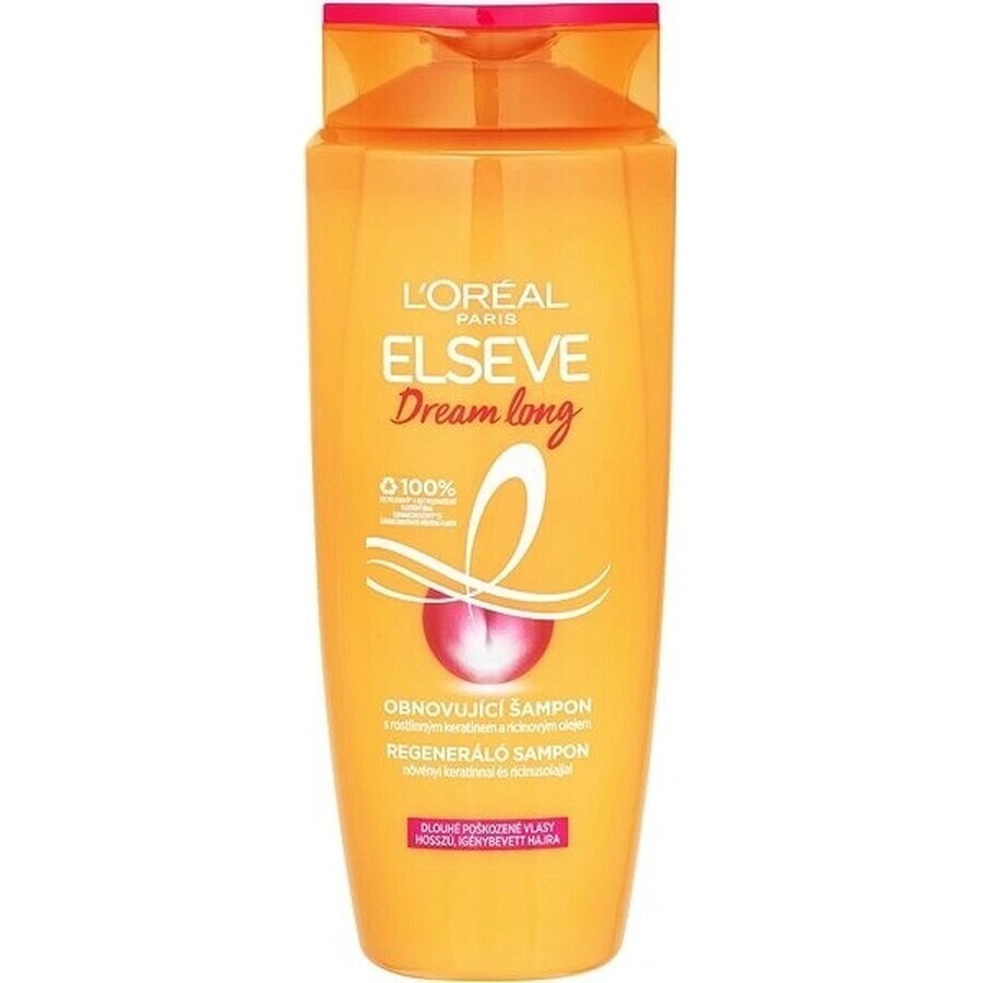 L'Oréal Paris Elseve Elseve Dream Long Renewing Shampoo 1×700 ml, soutien à la croissance des cheveux