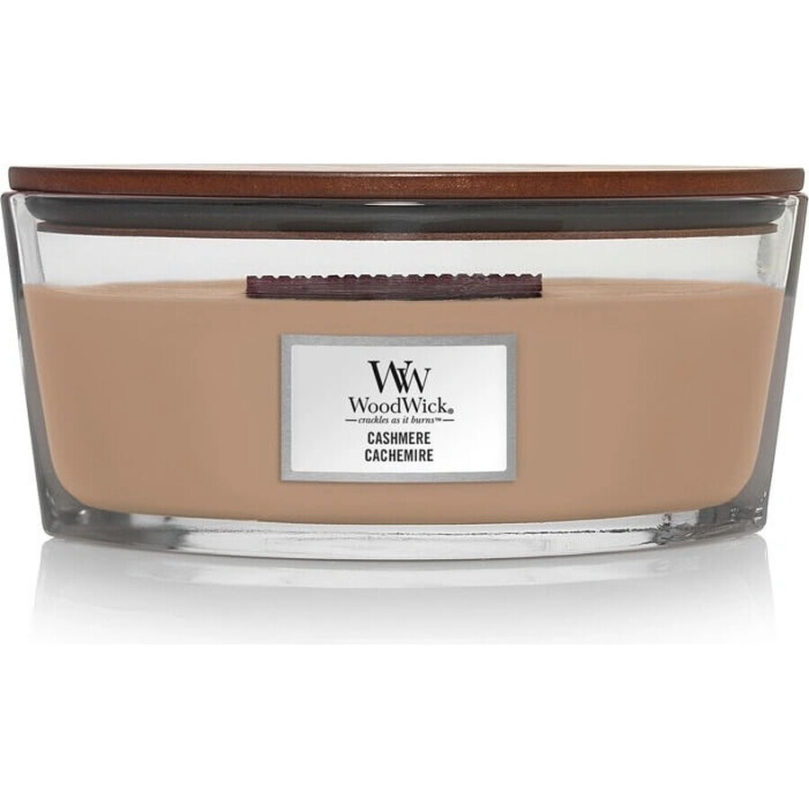 WoodWick Boat Evergreen Cashmere Evergreen Candle 1×453,6 g, scented candle