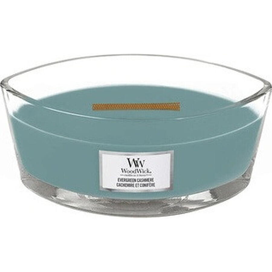 WoodWick Boat Evergreen Cashmere Evergreen Candle 1×453,6 g, scented candle