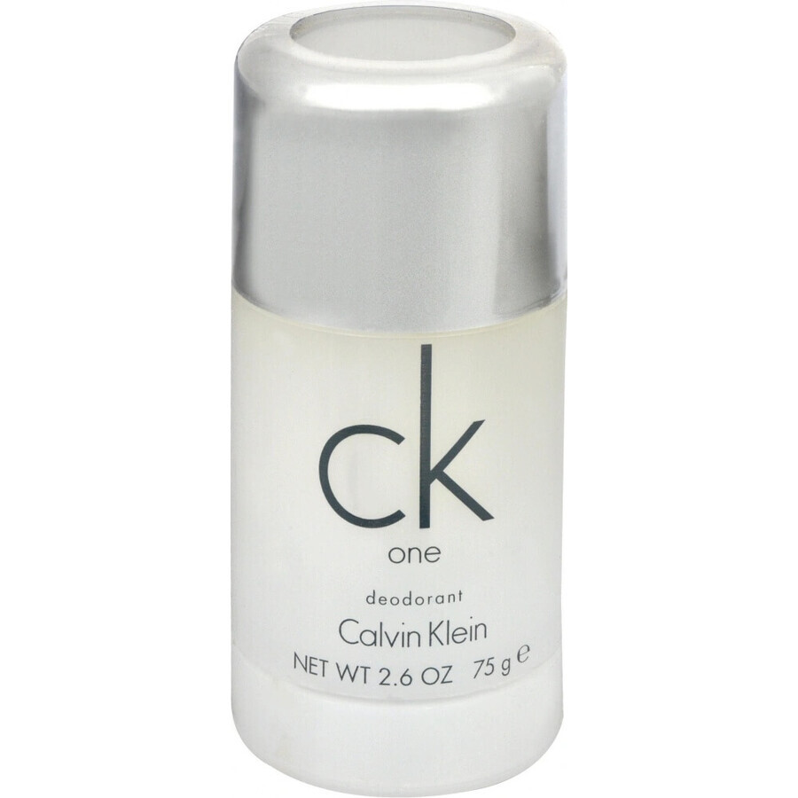 Calvin Klein One Tuhy Deo 75ml 1×75ml, deodorante solido